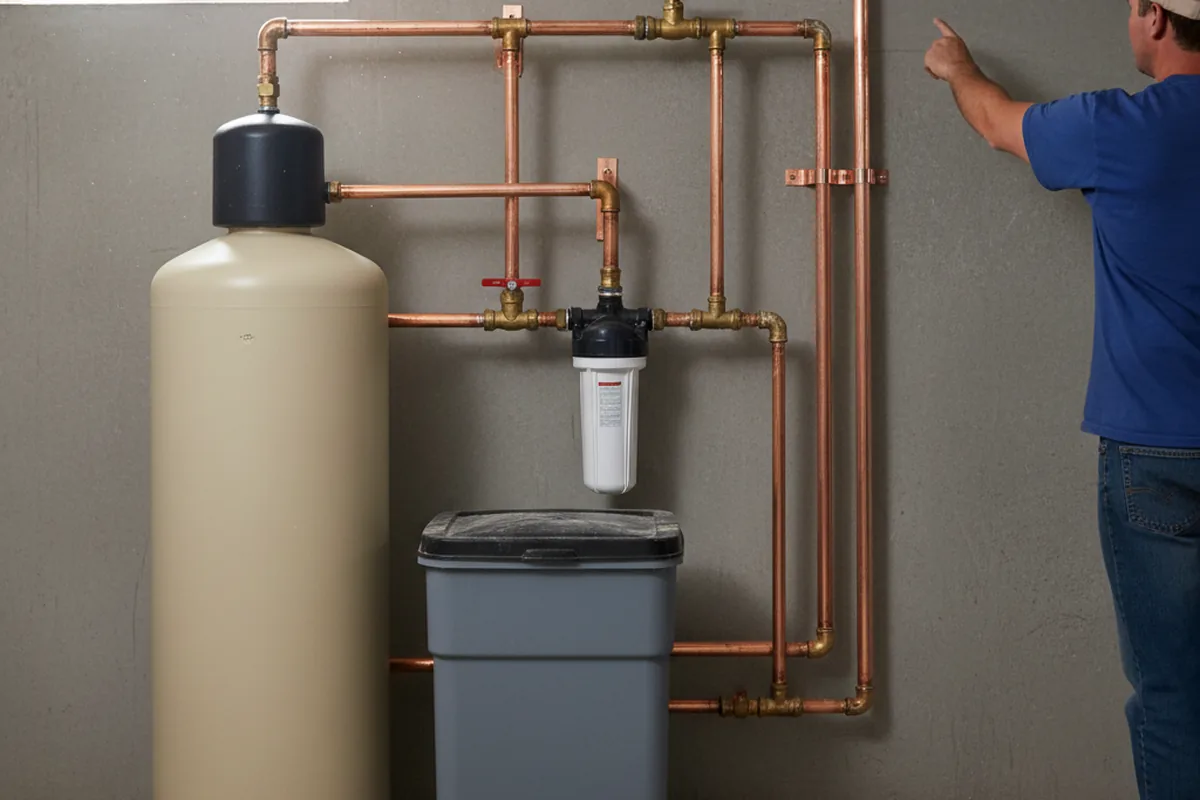 Whole-house water treatment system installed in East Kingston